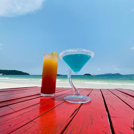 Koh Rong Beach Hostel And Bungalows Kaoh Touch Экстерьер фото