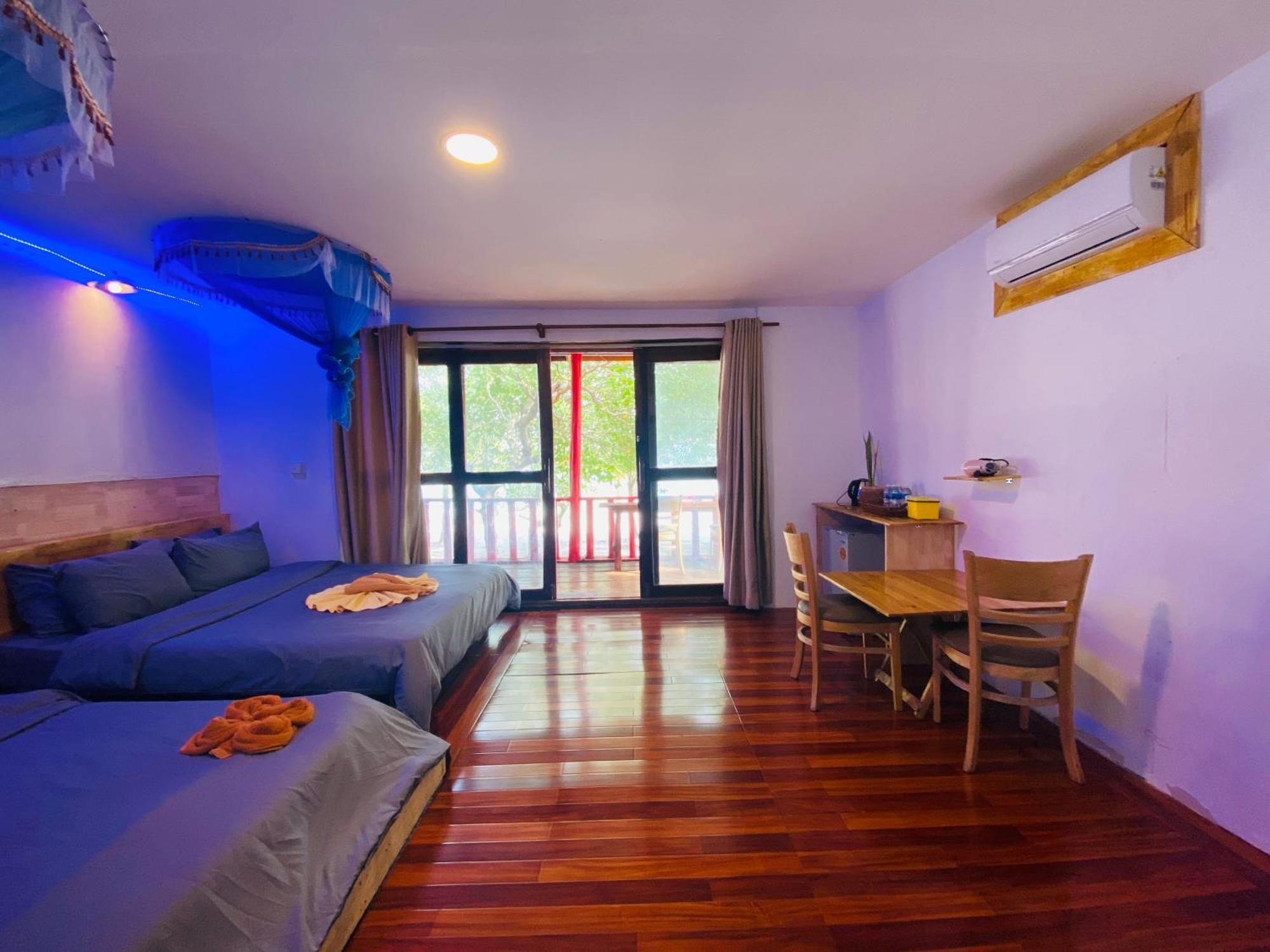 Koh Rong Beach Hostel And Bungalows Kaoh Touch Экстерьер фото